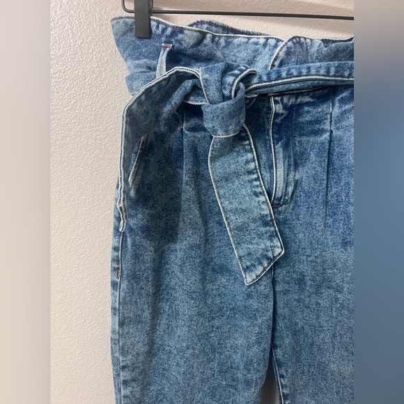 Sezane Austin Trousers Bleached Blue size 34 - Picture 6 of 12